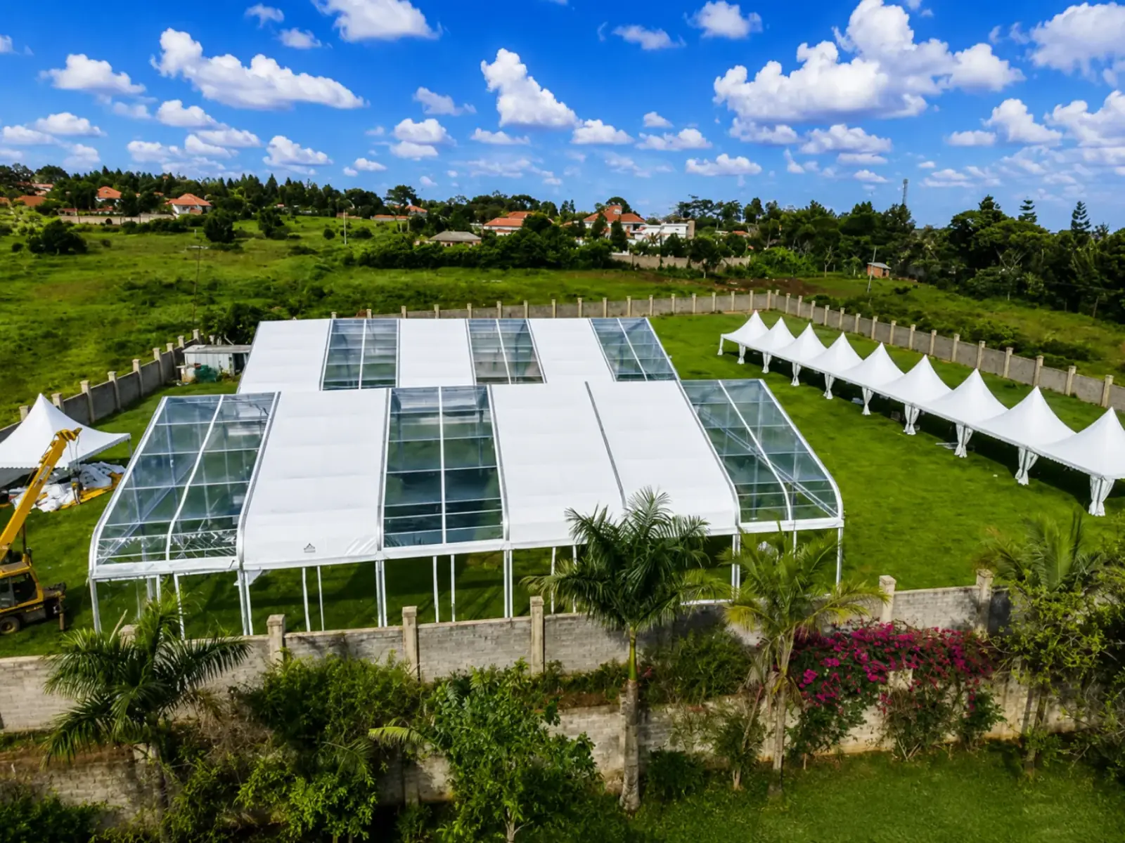 A Bento Events tent setup